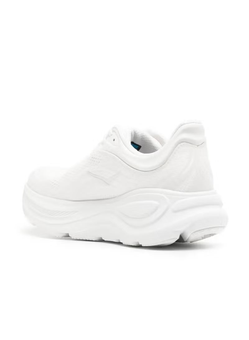 HOKA Bondi 9 Performance Sneakers – Clean White | Ultra-Plush Comfort | FARFETCH UZ - Image 3